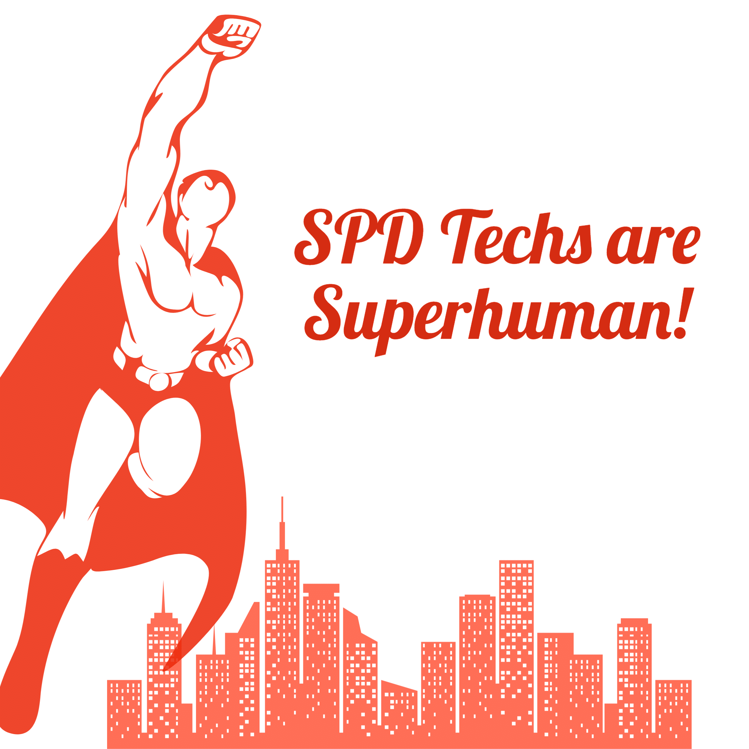 SPD techs are Superhumans